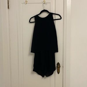 Aritzia black romper